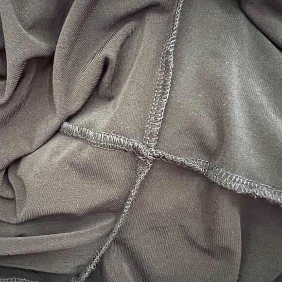 Clara Sun Woo Pants Wide Leg Signature Palazzo Women's Size XL Elastic High Rise - Picture 8 of 10